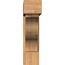 Ekena Millwork Funston Block Smooth Bracket w/ Offset Brace, Western Red Cedar, 7 1/2"W x 28"D x 28"H BKT0806X28X28FST05SWR - alternate 4